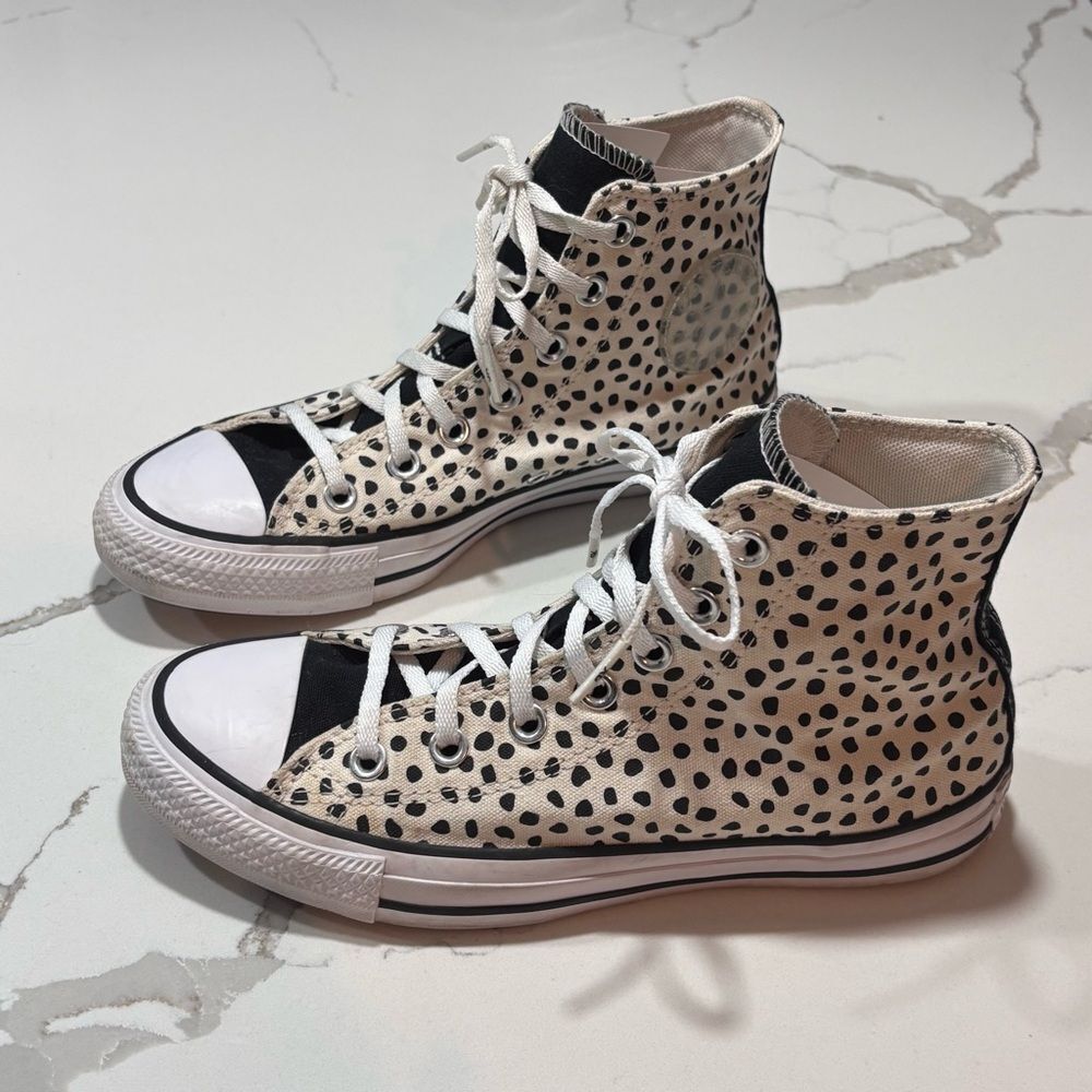 Converse All Star | Welcome To The Wild Leopard Animal Print High Top Sneakers